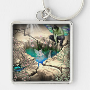 Faerie in Elven Pond Sleutelhanger