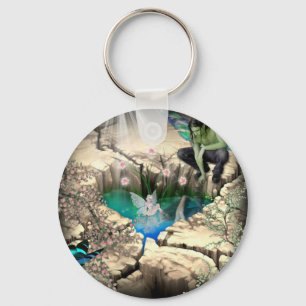 Faerie in Elven Pond Sleutelhanger