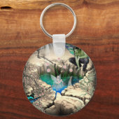 Faerie in Elven Pond Sleutelhanger (Voorkant)