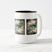 Faerie in Elven Pond Tweekleurige Koffiemok (Voorkant rechts)