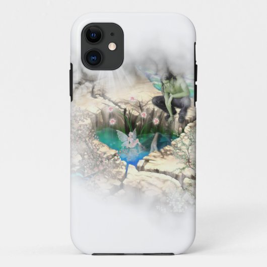 Faerie in Elven Pond Vignette Case-Mate iPhone Case (Achterkant)