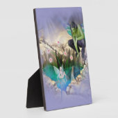 Faerie in Elven Pond Vignette Fotoplaat (Zijkant)