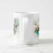 Faerie in Elven Pond Vignette Grote Koffiekop (Achterkant)