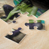 Faerie in Elven Pond Vignette Legpuzzel (Zijkant)