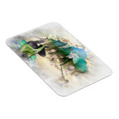 Faerie in Elven Pond Vignette Magneet (Rechterzijde)