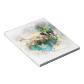 Faerie in Elven Pond Vignette Notitieblok (Schuin)