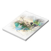 Faerie in Elven Pond Vignette Notitieblok (Linkerzijde)