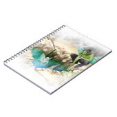 Faerie in Elven Pond Vignette Notitieboek (Linkerzijde)