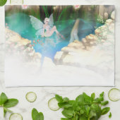 Faerie in Elven Pond Vignette Theedoek (Gevouwen)