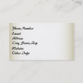 Faerie in Elven Pond Vignette Visitekaartje (Achterkant)