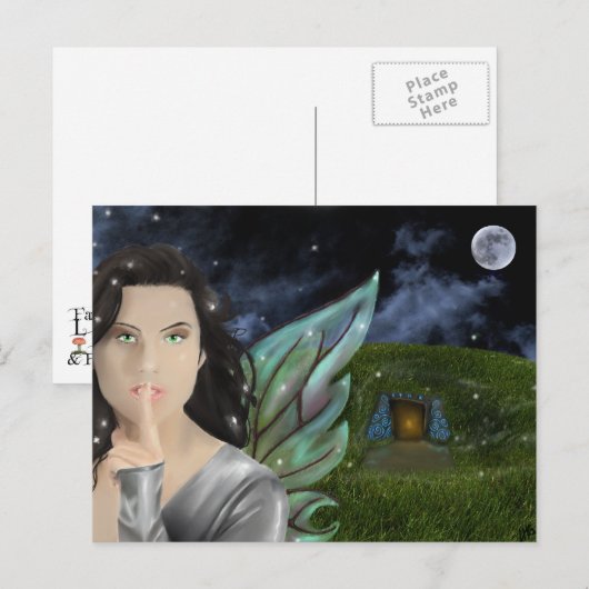 Faerie Land Awaits Briefkaart (Voorkant / Achterkant)