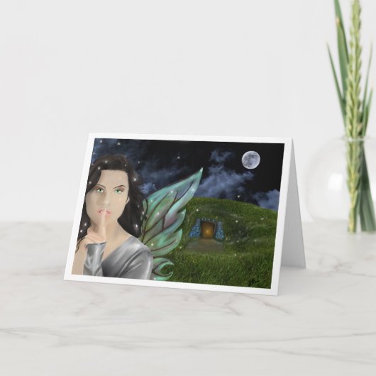 faerie land greetingcard kaart (Voorkant)