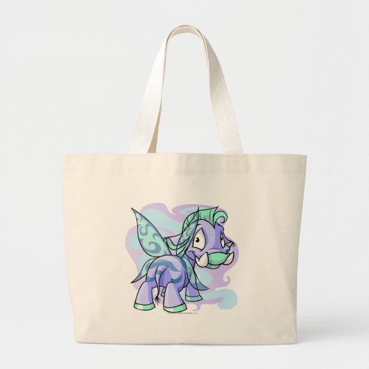 Faerie Moehog Grote Tote Bag (Voorkant)