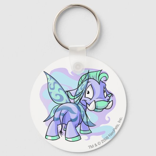 Faerie Moehog Sleutelhanger (Voorkant)