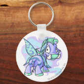 Faerie Moehog Sleutelhanger (Voorkant)