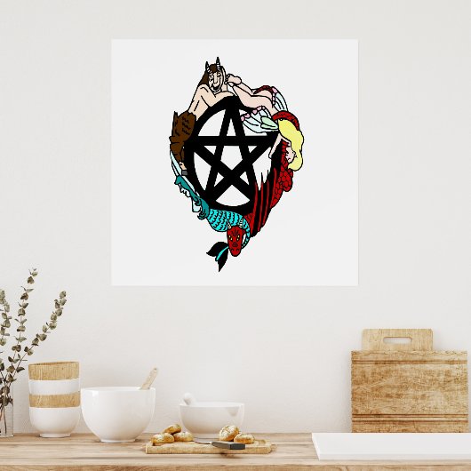 Faerie Penatcle Poster (Keuken)