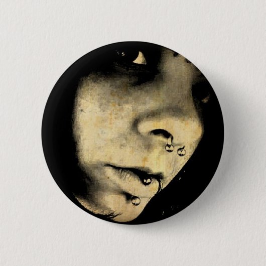 Faerie Ronde Button 5,7 Cm (Voorkant)