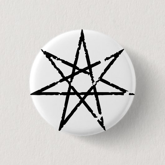 Faerie Star Andere Kin Pin Ronde Button 3,2 Cm (Voorkant)
