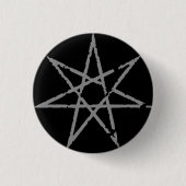 Faerie Star Andere Kin Pin Ronde Button 3,2 Cm (Voorkant)
