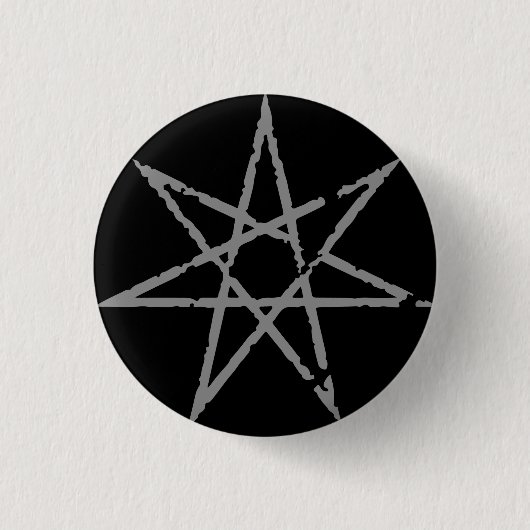 Faerie Star Andere Kin Pin Ronde Button 3,2 Cm (Voorkant)