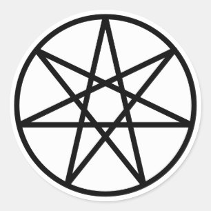 Faerie Star Ronde Sticker