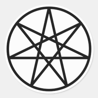 Faerie Star Ronde Sticker