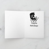 Faerie tuin - Gepersonaliseerd Feestdagen Kaart (Binnen)