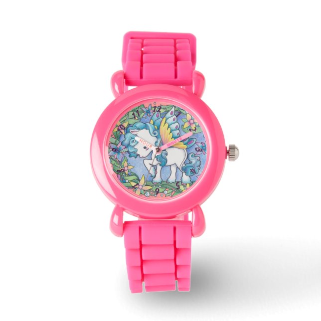 Faerie Unicorn Watch Horloge (Voorkant)
