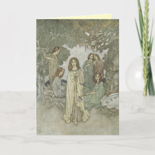 Faerie-Wenskaart Kaart
