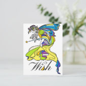 Faerie Wish Briefkaart (Staand voorkant)