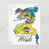 Faerie Wish Briefkaart (Voorkant / Achterkant)