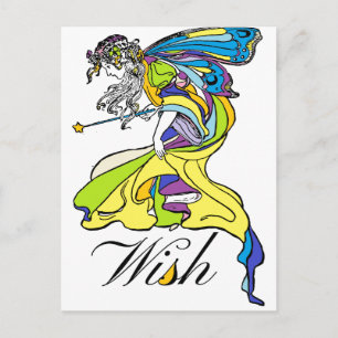 Faerie Wish Briefkaart