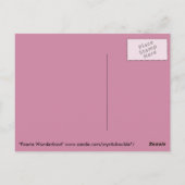 Faerie Wonderland Briefkaarten (Achterkant)