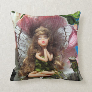 Faeries en Lillies (Fairy Pillow 5) Kussen