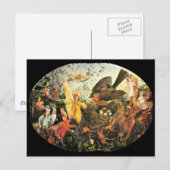 Faeries en Robin's Nest Briefkaart (Voorkant / Achterkant)