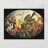 Faeries en Robin's Nest Briefkaart (Voorkant)