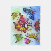 Faeries Fleece Blanket Deken (Voorkant)