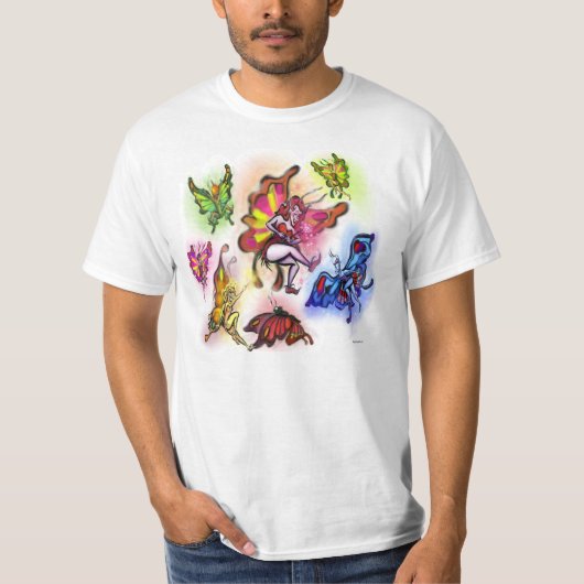 Faeries-T-shirt T-shirt (Voorkant)