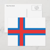 faeröer briefkaart (Voorkant / Achterkant)