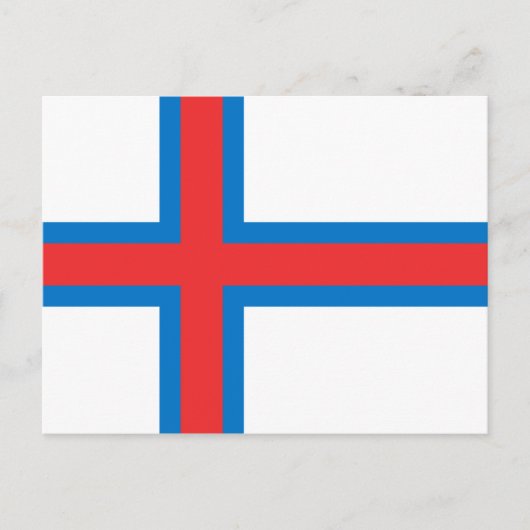 faeröer briefkaart (Voorkant)