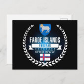 Faeröer Briefkaart (Voorkant / Achterkant)