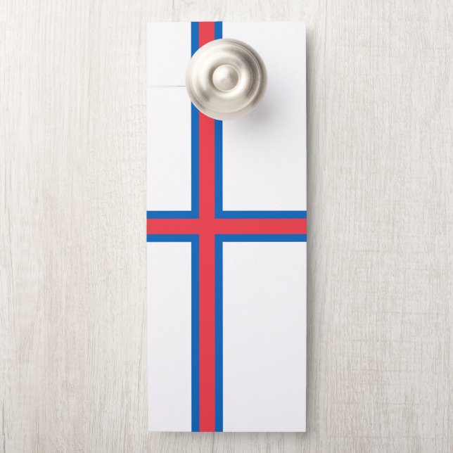 Faeröer Deurhanger (Op knop)