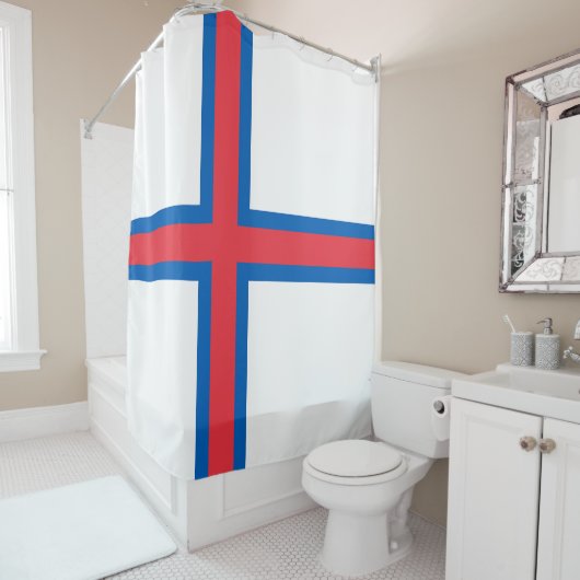 Faeröer Douchegordijn (In situ)