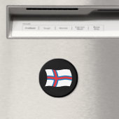 Faeröer Flag Magnet (Insitu (Vaatwasser))