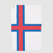 Faeröer Golfhanddoek (Voorkant)