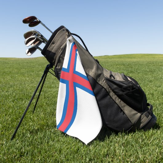 Faeröer Golfhanddoek (Groen)