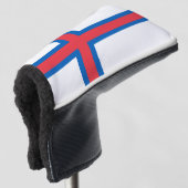 Faeröer Golfheadcover (3/4 voorkant)