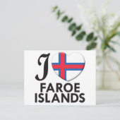 Faeröer Love Briefkaart (Staand voorkant)