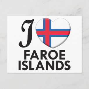 Faeröer Love Briefkaart
