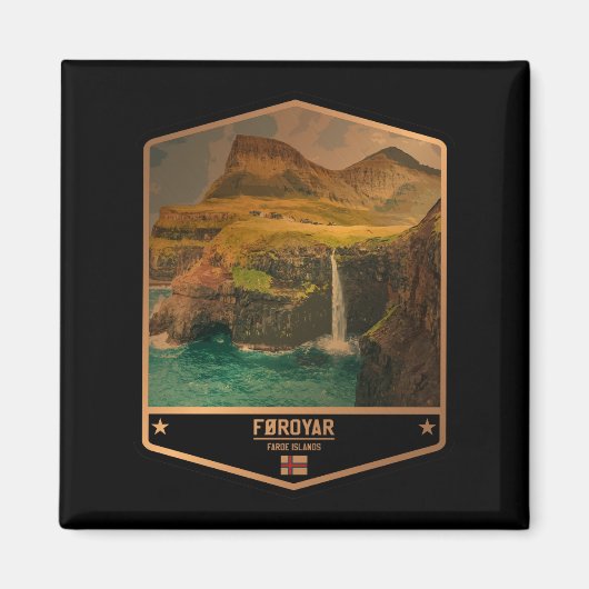 Faeröer Magneet (Voorkant)
